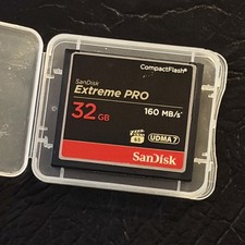 SanDisk Extreme Pro CompactFlash Memory Card 32GB with Lifetime Warranty