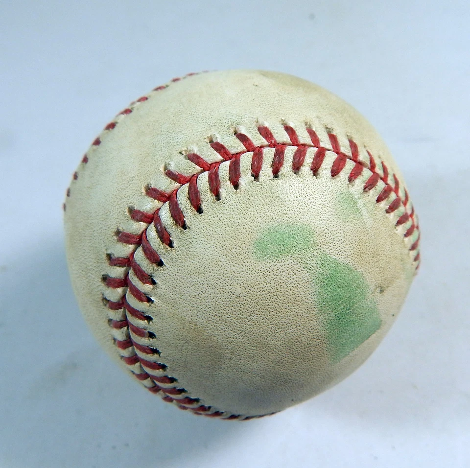 2020 Pitt Pirates Cincinnati Reds Game Used Baseball Mike Moustakas Home Run HR - Image 3 of 4