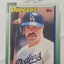 Topps Los Angeles Dodgers Single Baseball Trading Card Card Stock MLB