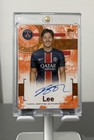 Lee Kang-in Topps Exhibition PSG 2024/25 Engraved On Card Auto /25 PSG
