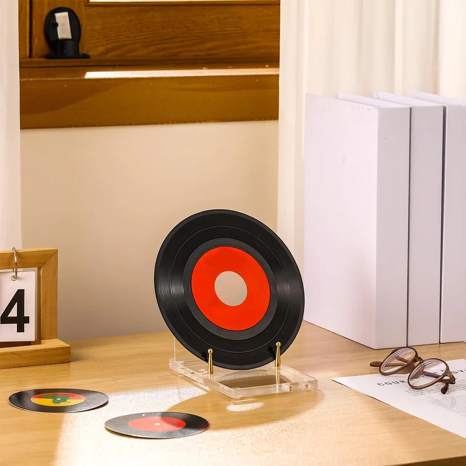 Caballete acrílico soporte para libros 4 x 6 x 6 pulgadas para exhibición soporte de placa transparente con anuncio... Foto 3 de 4