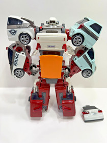 TOBOT Quatran Quadrant C D W R Figures Vehicle Combiner Korea Young Toys 2013