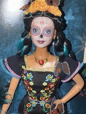 All 7 Barbie Dia De Los Muertos, Day of the Collectible Dolls