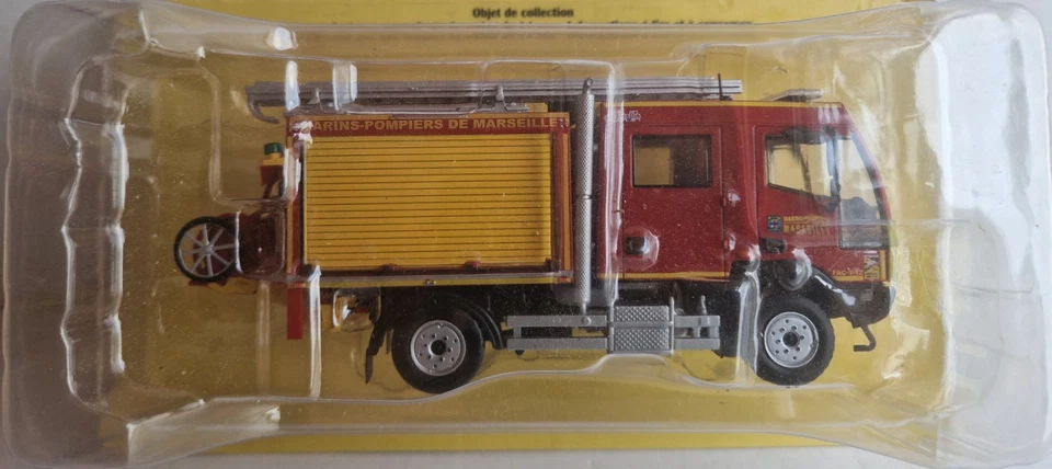 IXO 1/43 - Pompiers légers 46 - AEBI MT 750 VPI Gallin Marins pompiers Marseille - Photo 1/1