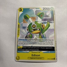 One Piece TCG Edison OP13-102 UC  Near Mint EnglisH