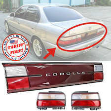 Fit Toyota Corolla 93-97 Jdm Taillights Ganish Center Reflector Ae100 3pcs