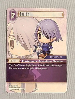 Final Fantasy TCG Journey Of Discovery Fujin 27-087C 