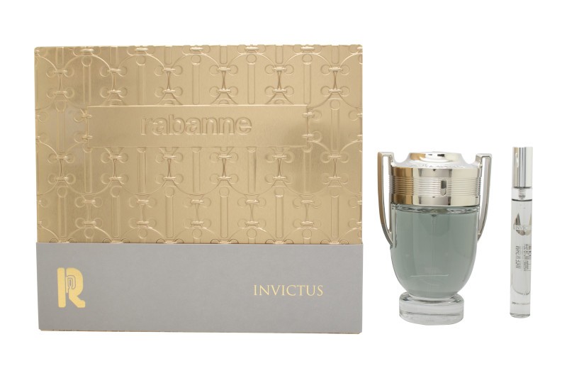 Paco Rabanne Invictus Gift Set 100ml EDT + 10ml EDT - Image 3