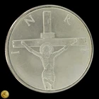 2014 Silver Shield Jesus on the Cross "INRI" 1/2 oz .999 Fine Silver Round -E674