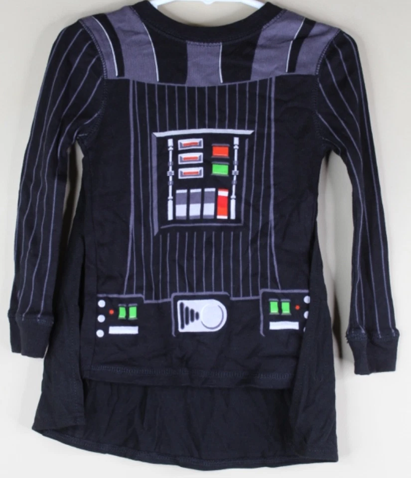 Пижамный набор с длинным рукавом Disney Store Star Wars Darth Vader размер 3 - Изображение 2 из 4