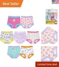 Potty Training Pants, 100 Cotton Padded Underwear, 7-Pack, Sizes 18 M, 2T, 3...