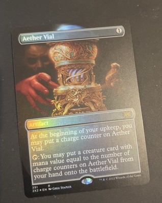 Ätherfläschchen - Folie, borderless - Double Masters 2022: Extras, mtg