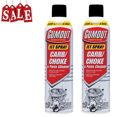 #ad Gumout Carb And Choke Carburetor Cleaner 14 Oz. Engine Parts Spray Pack of 2 $11.99