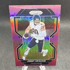 2021 PANINI PRIZM JIMMY GRAHAM PINK PRIZM #159 CHICAGO BEARS NFL