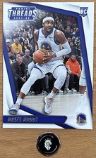 Moses Moody 2021-22 Panini Chronicles Threads Base Rookie #85 Warriors