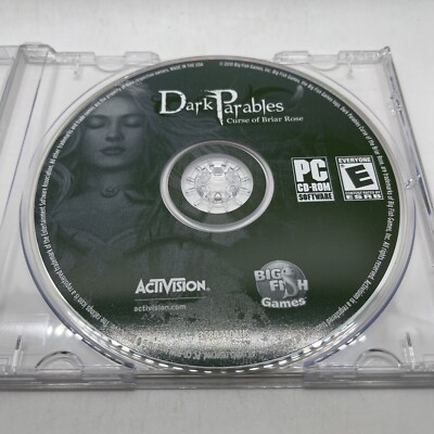 Dark Parables: Curse of the Briar Rose (PC Games CD-ROM, 2010) Disc Only
