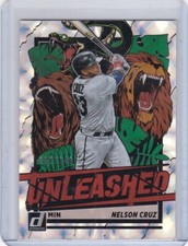 2021 Donruss Unleashed Nelson Cruz #UNL12 Silver 132/349 Minnesota Twins
