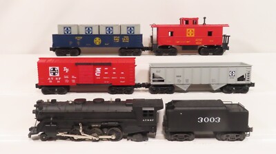 K-Line 1201 Santa Fe Steam Special Unit Electric Train Set LN