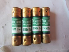 (4) Bussmann FNM2/10 Fusetron Fuses 2/10A 250V NEW!!! Free Shipping