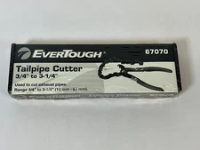 EverTough 67070 3/4 To 3-1/4 Inch Tailpipe Cutter