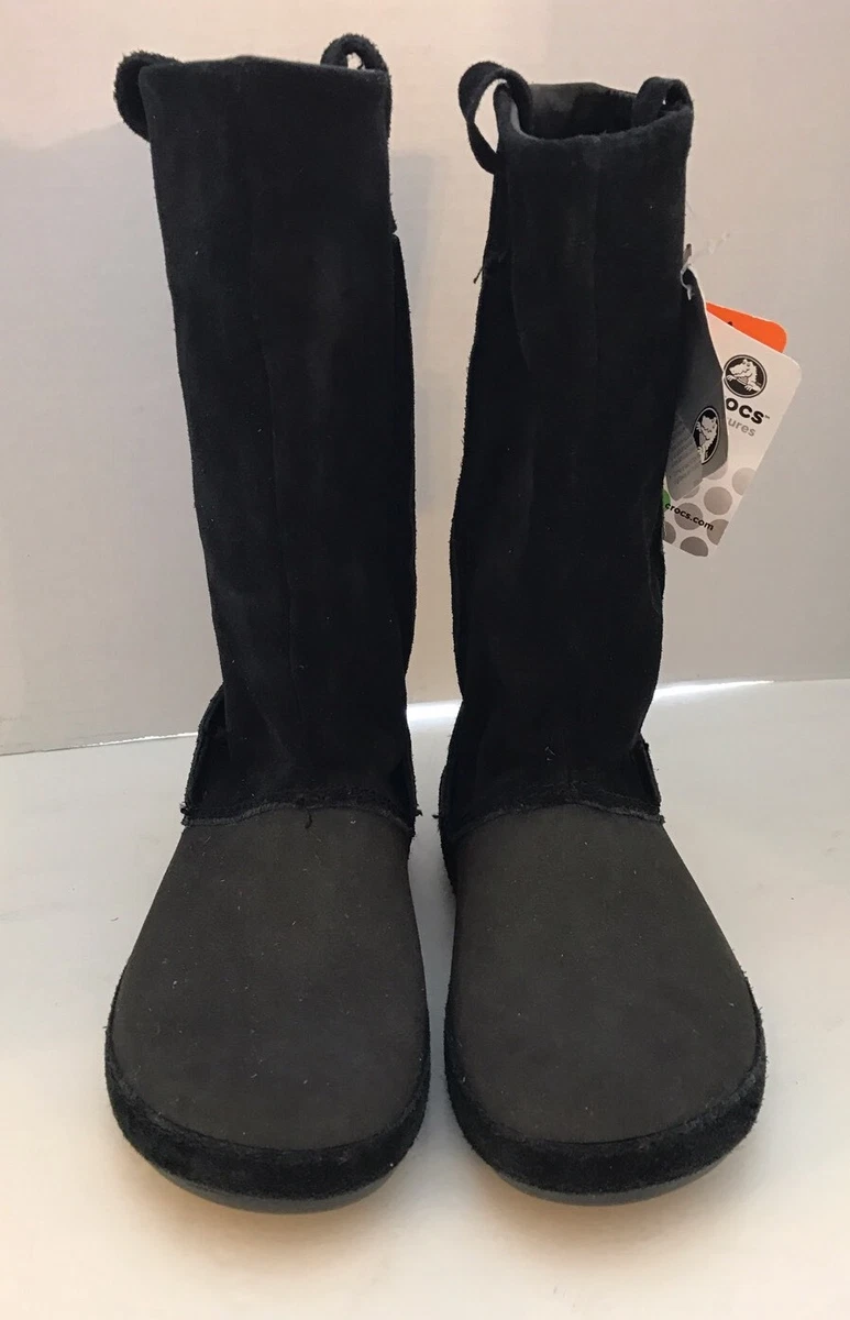 Crocs berryessa suede boot online
