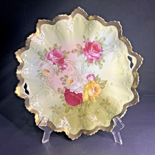 Imperial Austria Hand-Decorated Porcelain Cabinet Plate with Apple Blossoms — listing 3