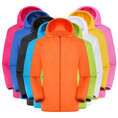Sun Protection Jacket Ultra Light Thin Breathable Packable Cycling Jacket Hoodie