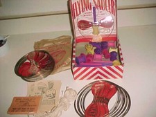 FORMIS ATOMIC JET FLYING SAUCER HELICOPTER TOYS ZIP CODE - ORIG BOX