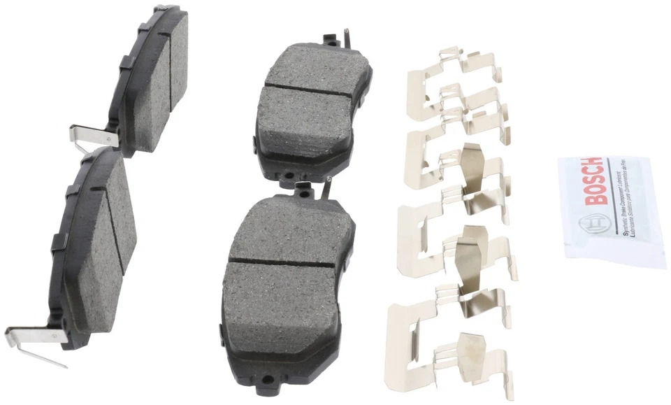 Pastillas de freno delanteras de cerámica QuietCast Bosch 2,5 L H4 2013-2014 Subaru Outback Foto 4 de 4