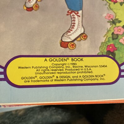 Poupées De Papier Rainbow Brite - Golden 1983 - Neuf
