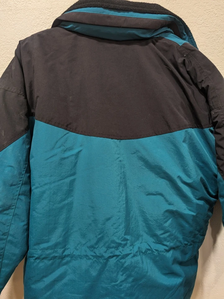 复古 Pacific Crest 冬季运动绿色夹克外套尺寸特大号 XL — 第 4/4 张图片