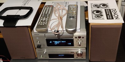 HIGH QUALITY HI-FI DENON CD/HDD CHR-F103; RECEIVER DRA-F102DAB