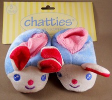 Chatties Toddlers Slippers House Shoes New With Tags Size : S, M, L, XL