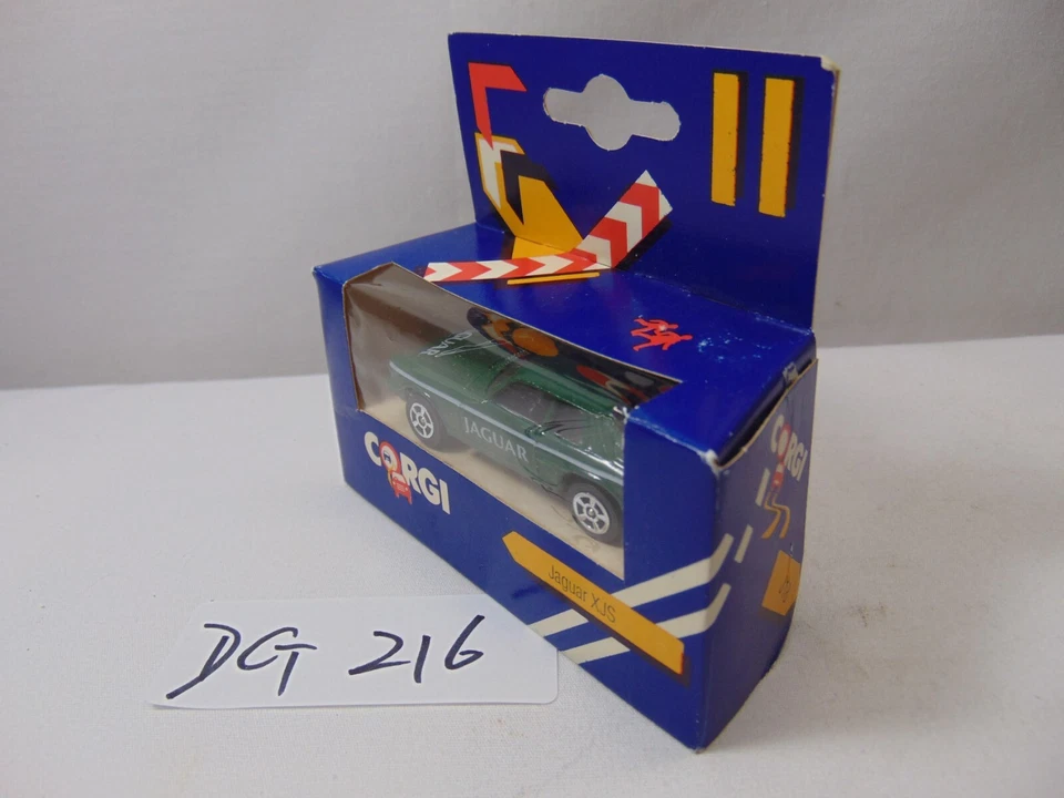 Coche diecast vintage Corgi Toys NOS IOB 1984 J18 Jaguar XJS en caja Foto 2 de 3