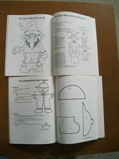 Lot of 2 Fearon Teacher Aids/Books Fables & Folk Tales Story Crafts - Image 2 of 3