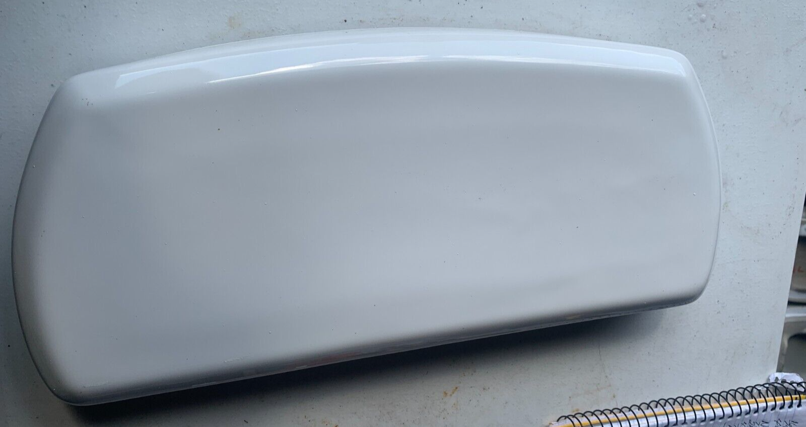 Jacuzzi toilet Tank Lid WHITE Original Porcelain eBay