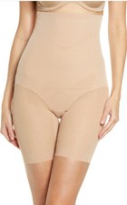 HONEYLOVE Beige Nude Sand SuperPower Shorts Shapewear Size 1x With Straps Nwot