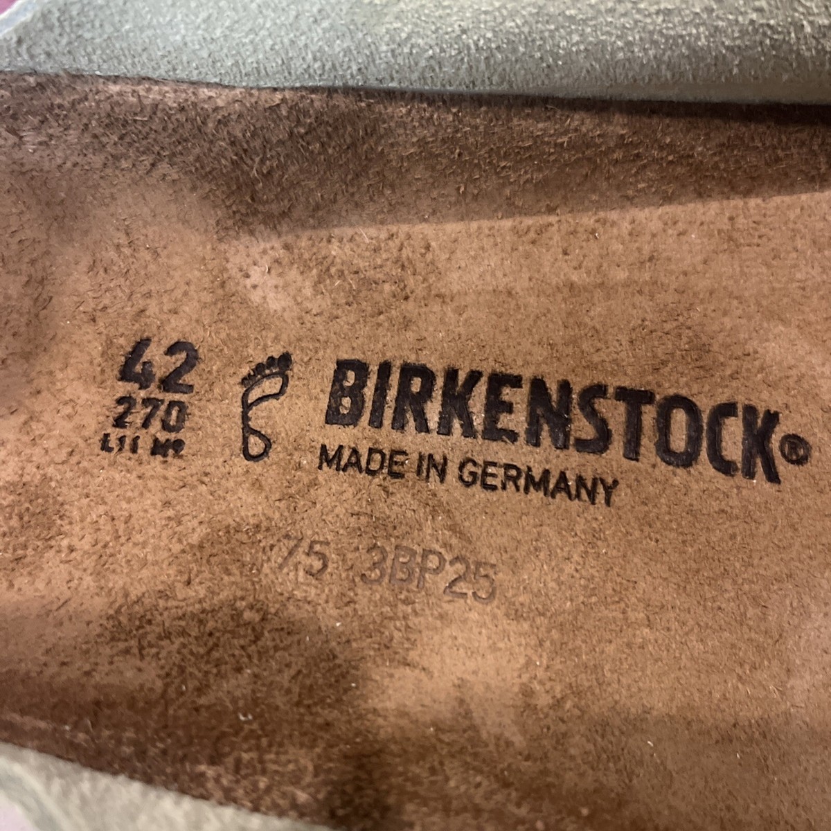 Birkenstock Zurich Suede Leather Sandals Faded Lime Men's Birkenstock Zurich Suede Leather Sandals Faded Lime Men's