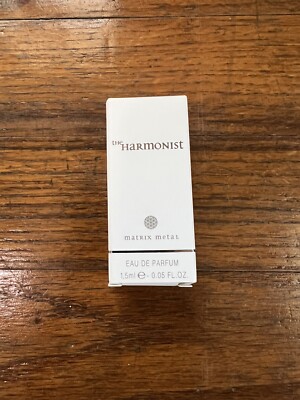 The Harmonist Matrix Metal Eau de Parfum Spray (1.5ml/.05fl.oz) Sample NEW