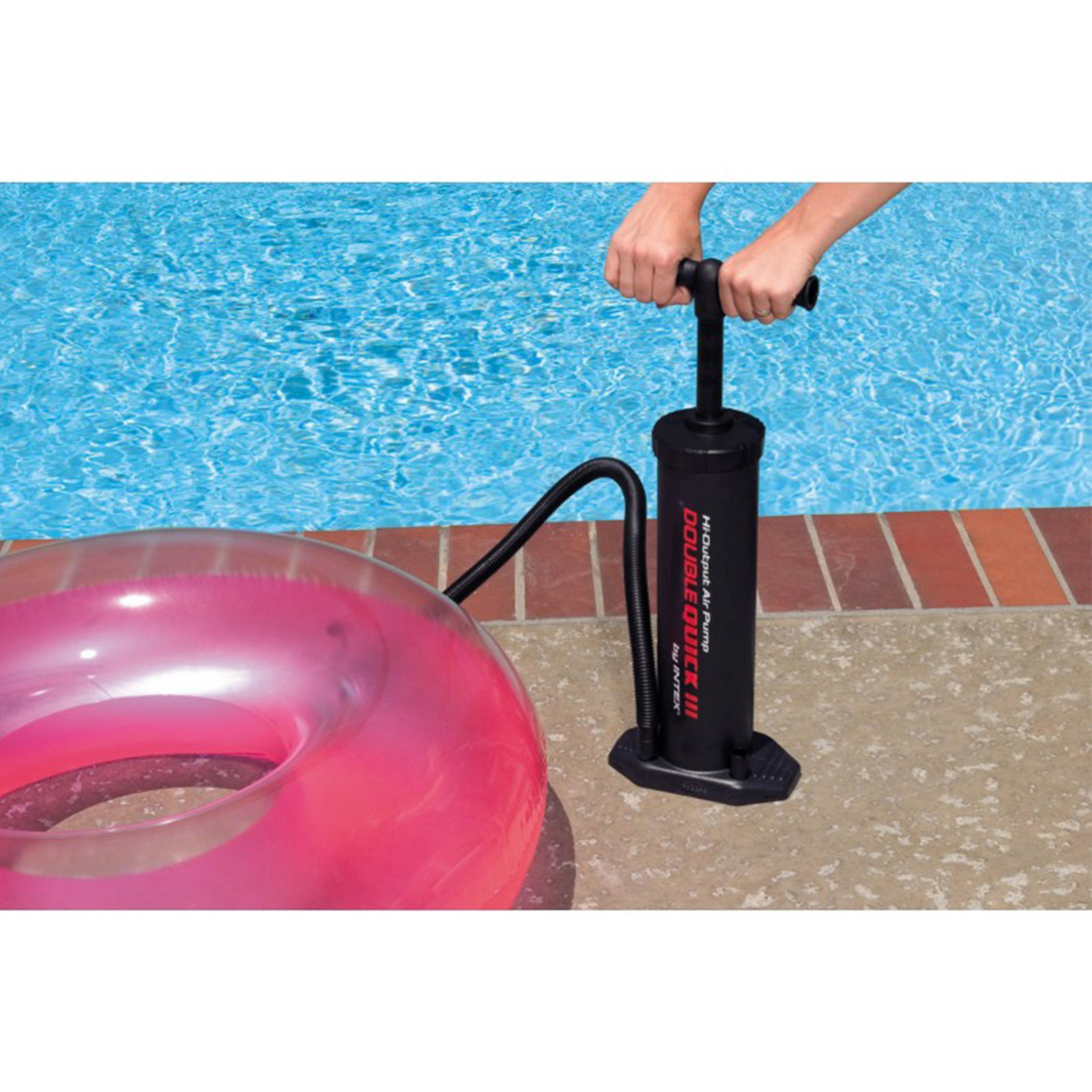 Intex Double Quick lll Hand Pump Blow Up Inflatables/Pool/Bed 68615
