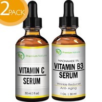 Vitamin B3 & Vitamin C Facial Serums - Niacinamide 5% & Vitamin C 20% - All N... on sale Vitamin B3 & Vitamin C Facial Serums - Niacinamide 5% & Vitamin C 20% - All N... on sale