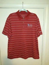 Nike Golf Dri-Fit Short Sleeve Polo Shirt Men's sz L Liberty Mutual Invitational