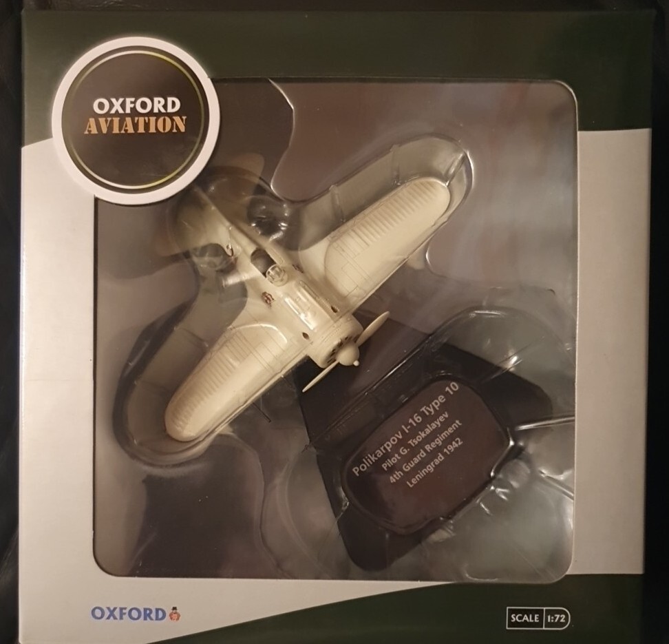 OXFORD AVIATION AC049 Polikarpov I-16 4th Guard Regiment Leningrad 1942 1:72