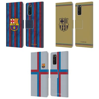 FC BARCELONA 2022/23 CREST KIT BRIEFTASCHE HUELLE AUS LEDER FÜR SAMSUNG HANDYS 1