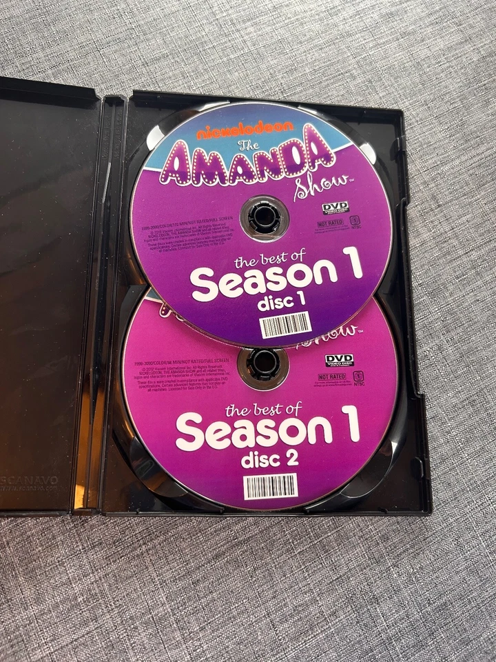 The Amanda Show Best Of Season 1 DVD Nickelodeon TV Show Amanda Bynes RARE - Image 3 of 4