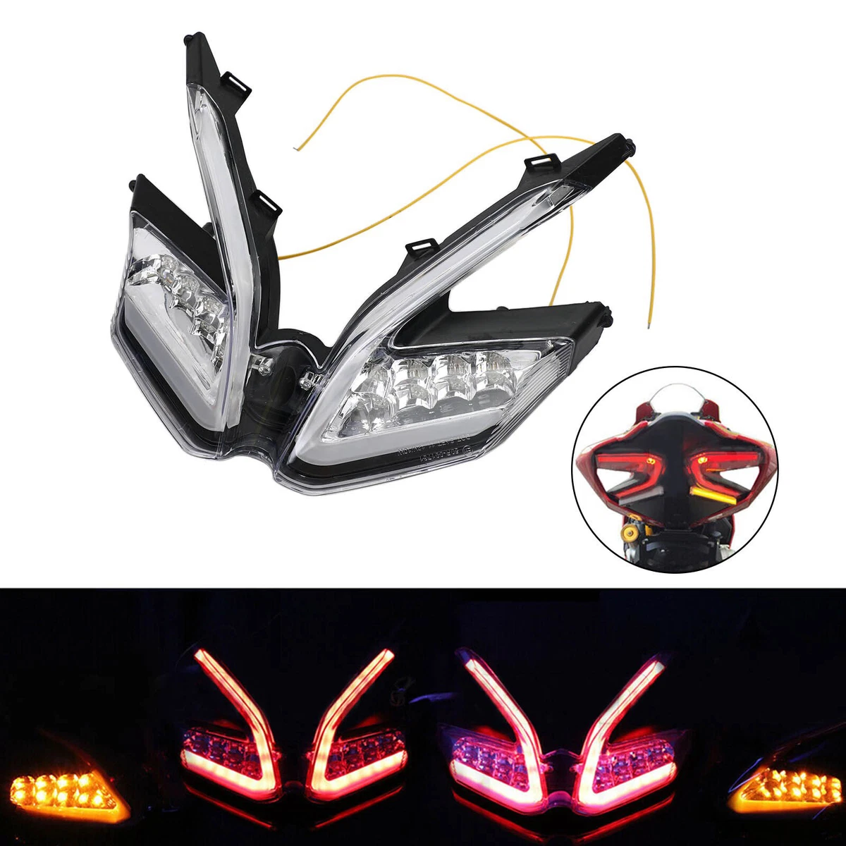 Rizoma EE047H Turn Signal Cable Kit For Ducati 899 / 959 / 1199 / 1299 Panigale