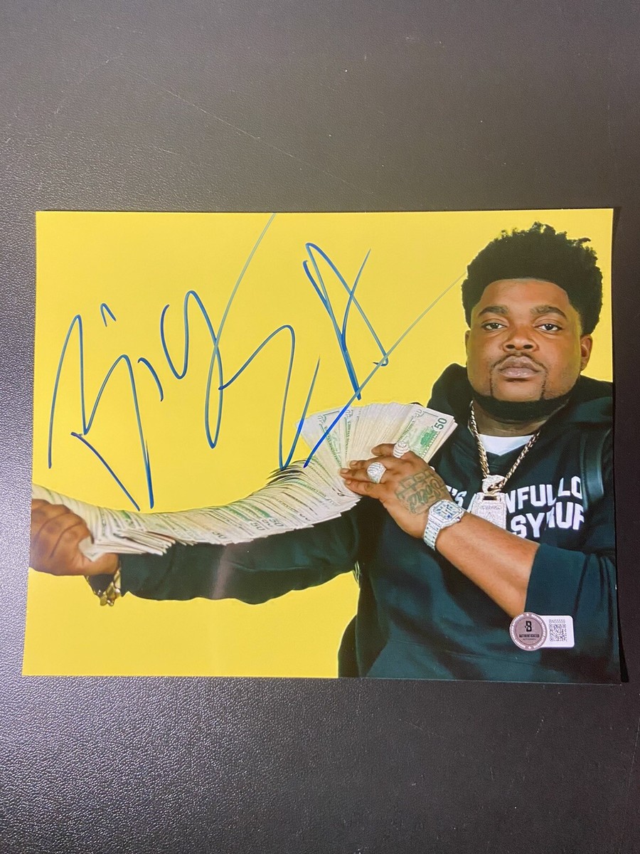 Boss / SHOOT 直筆サイン入りCD Book 【BossNoeul】 BOSSMAN DLOW SIGNED 8x10 PHOTO RAPPER AUTOGRAPH HIP HOP BECKETT