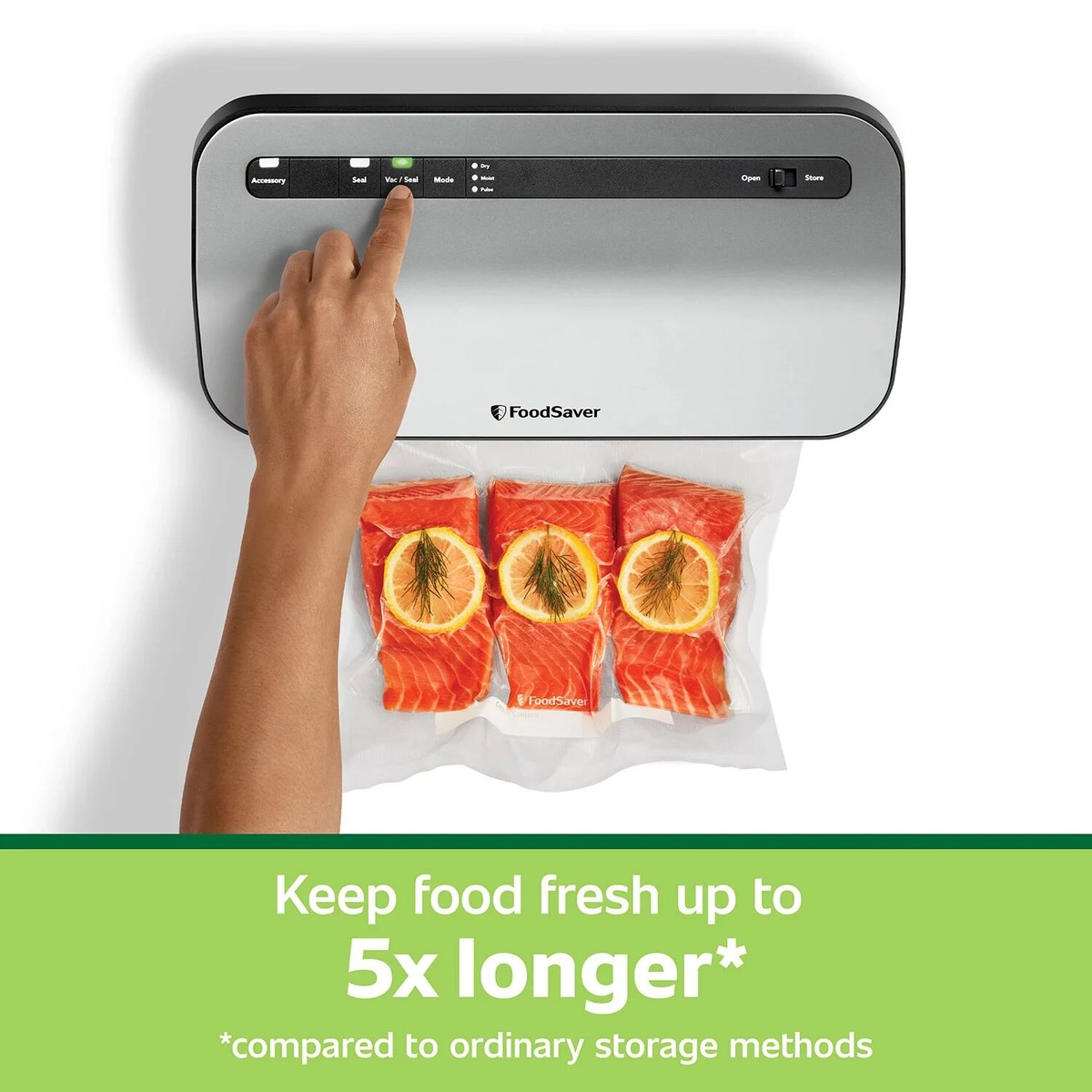 FoodSaver Preserve Vacuum Sealer, Special Value 14-Piece Starter