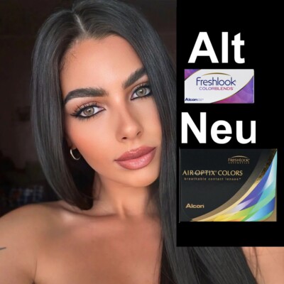 Aus FreshLook  Color Blends werden      Air Optix Colors  (Monatslinsen)