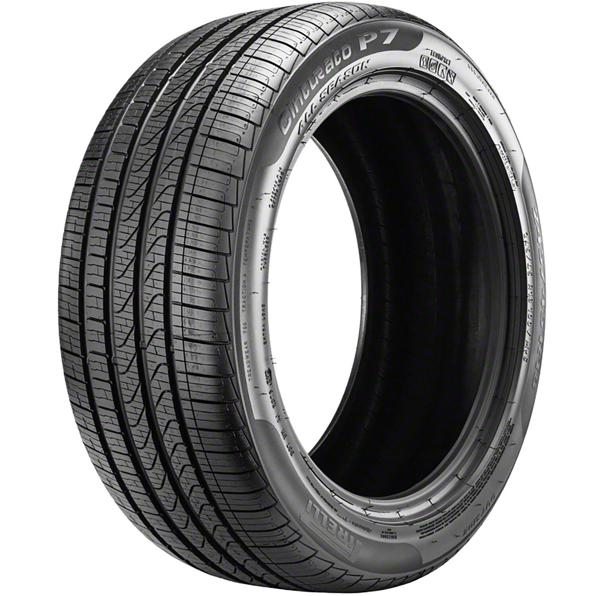 1 New Pirelli Cinturato P7 All Season - 225/40r19 Tires